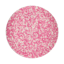 PERLES DE SUCRE (NONPAREILS) FUNCAKES - MIX ROSE BEBE [80 G]