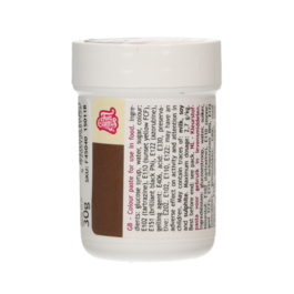 COLORANT EN PTE FUNCAKES - MARRON FONC 30 G