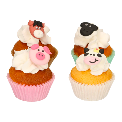 DCORATIONS EN SUCRE FUNCAKES - ANIMAUX DE LA FERME