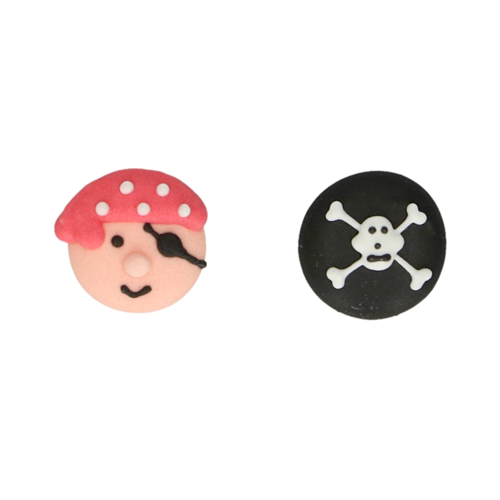 DCORATIONS EN SUCRE FUNCAKES - PIRATES