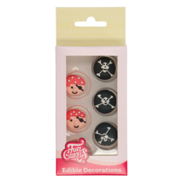 DCORATIONS EN SUCRE FUNCAKES - PIRATES