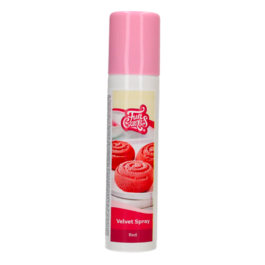 SPRAY "VELVET" EFFET VELOURS FUNCAKES - ROUGE (100 ML)