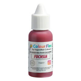 COLORANT LIPOSOLUBLE "COLOURFLEX" SUGARFLAIR - FUCHSIA (15 ML)