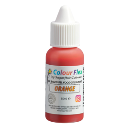 COLORANT LIPOSOLUBLE "COLOURFLEX" SUGARFLAIR - ORANGE (15 ML)