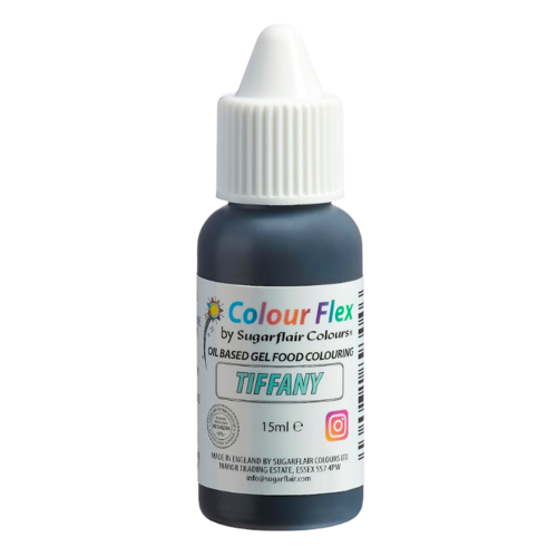 COLORANT LIPOSOLUBLE "COLOURFLEX" SUGARFLAIR - TIFFANY (15 ML)