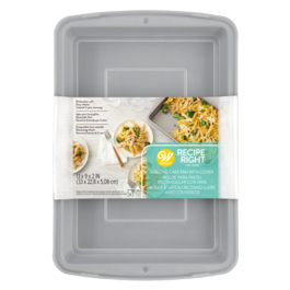 MOULE RECTANGULAIRE "RECIPE RIGHT" AVEC COUVERCLE WILTON - 33 X 22,8 CM