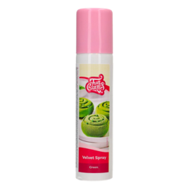 SPRAY "VELVET" EFFET VELOURS FUNCAKES - VERT (100 ML)