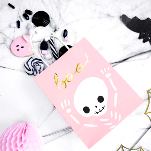 SAC EN PAPIER SCRAPCOOKING - "BOO !"