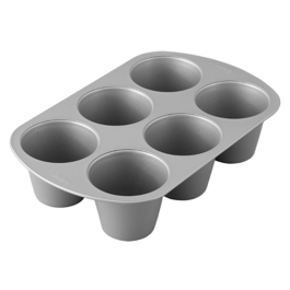 WILTON MUFFIN TIN (EXTRA-LARGE) - 6 CAVITS