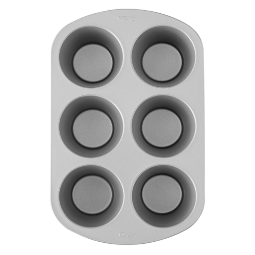 WILTON MUFFIN TIN (EXTRA-LARGE) - 6 CAVITS