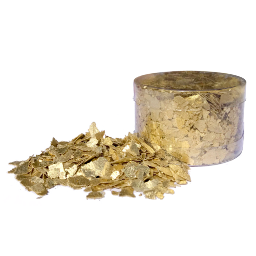 PAILLETTES COMESTIBLES "CRYSTAL CANDY" - DOR - INCA GOLD (7 G)