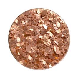 PAILLETTES COMESTIBLES "CRYSTAL CANDY" - ROSE GOLD (7 G)