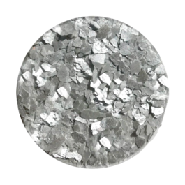 PAILLETTES COMESTIBLES "CRYSTAL CANDY" - SILVER MOON (7 G)