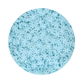 FUNCAKES SPRINKLES - FLOCONS DE NEIGE BLEUS (50 G)