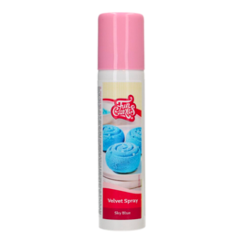 SPRAY "VELVET" EFFET VELOUT FUNCAKES - BLEU CIEL (100 ML)