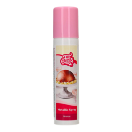 SPRAY MÉTALLIQUE FUNCAKES - BRONZE BRILLANTE (100 ML)