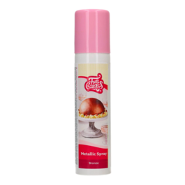 SPRAY MTALLIQUE FUNCAKES - BRONZE BRILLANTE (100 ML)