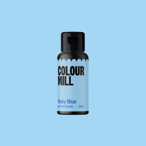 COLORANT EN GEL COLOUR MILL. - BLEU BEBE / BABY BLUE (20 ML)