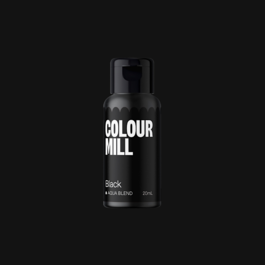 COLORANT EN GEL COLOUR MILL. - NOIR / BLACK (20 ML)