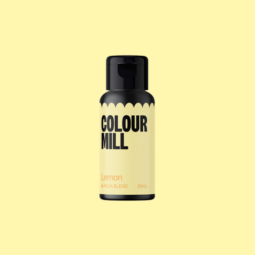 COLORANT EN GEL COLOUR MILL. - JAUNE CITRON / LEMON (20 ML)