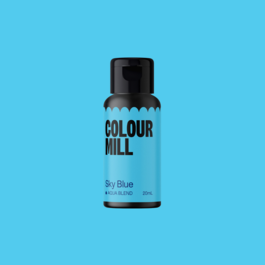 COLORANT EN GEL COLOUR MILL. - BLEU CIEL / SKY BLUE (20 ML)