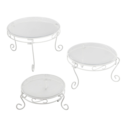 SET SUPPORTS POUR GTEAUX ET SUCRERIES WILTON (3 U)