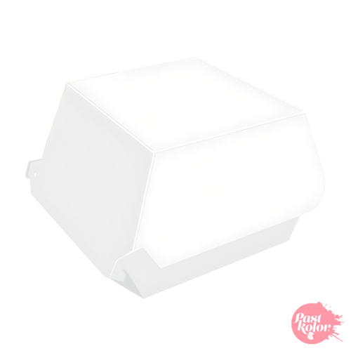 BOTE  HAMBURGERS BLANCHE - 10 X 8 CM