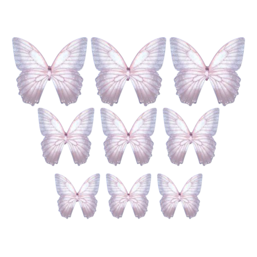 PAPILLONS EN GAUFRETTE CRYSTAL CANDY - ETHEREAL (4 G)