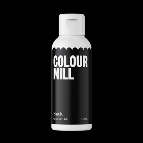 COLORANT LIPOSOLUBLE COLOUR MILL. - NOIR / BLACK (100 ML)