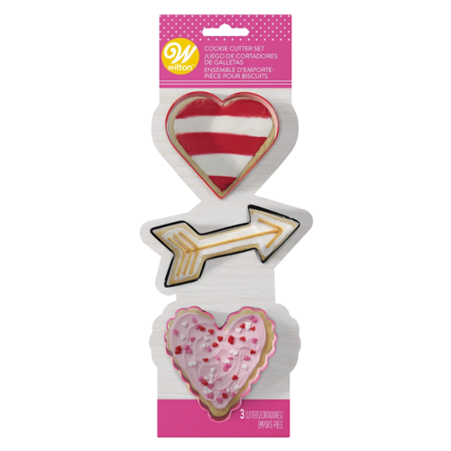 SET D'EMPORTE-PIÈCES WILTON - SAINT VALENTIN