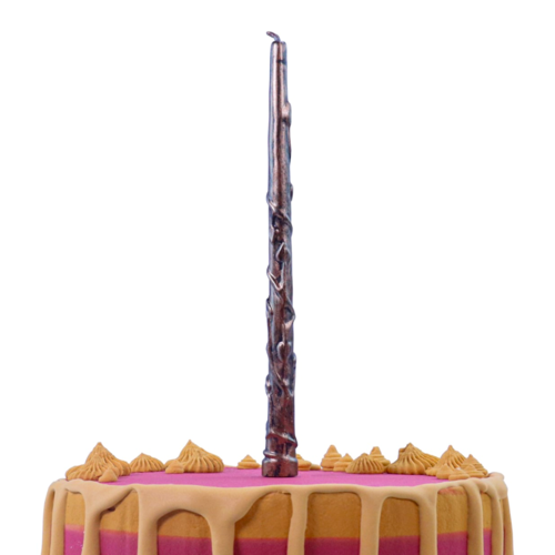 BOUGIE D'ANNIVERSAIRE "HARRY POTTER" PME - BAGUETTE "HERMIONE GRANGER"