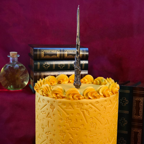 BOUGIE D'ANNIVERSAIRE "HARRY POTTER" PME - BAGUETTE DE "RON WEASLEY".