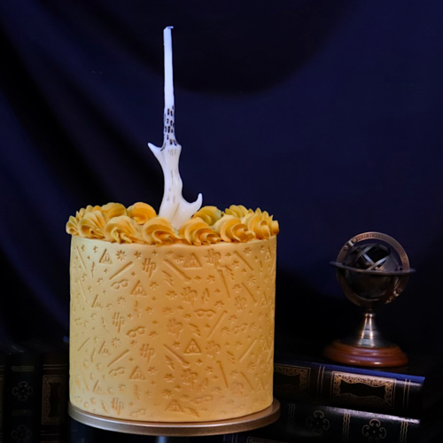 BOUGIE D'ANNIVERSAIRE "HARRY POTTER" PME - BAGUETTE "LORD VOLDEMORT"