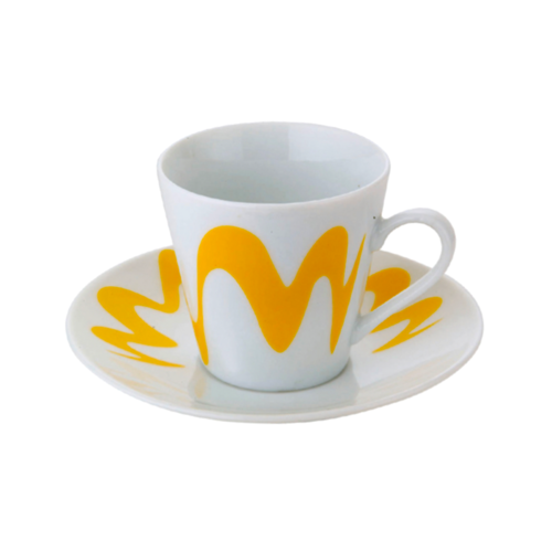 SET CAFETIRE "MINI" TOP MOKA - JAUNE (1 TASSE)