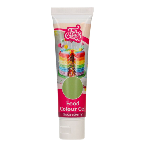 COLORANT EN GEL FUNCAKES - GOOSEBERRY / GROSEILLE 30 G