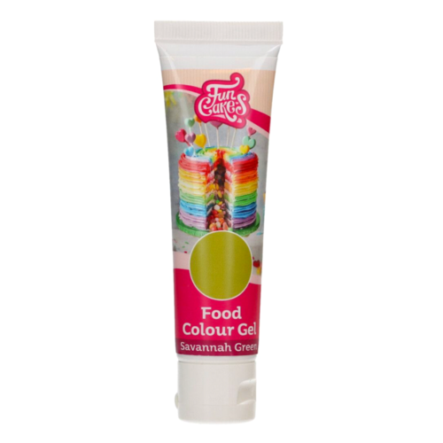 COLORANT EN GEL FUNCAKES - SAVANNAH GREEN / VERT SAVANNE 30 G