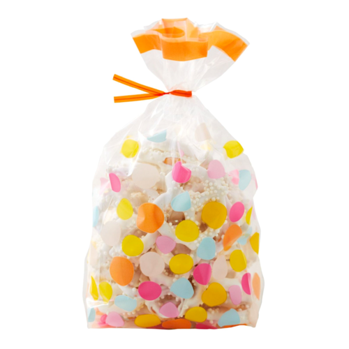 SACS  FRIANDISES WILTON - POIS COLORS (20 PICES)