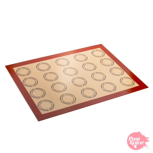 TAPIS EN SILICONE POUR MACARONS - 20 CAVITS