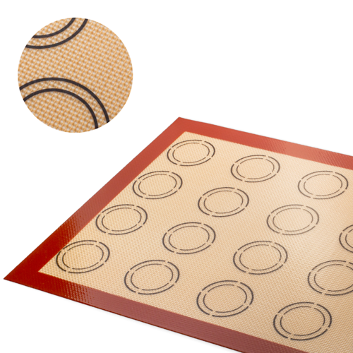 TAPIS EN SILICONE POUR MACARONS - 20 CAVITS