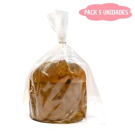 SET MOULE EN PAPIER POUR PANETTONE + EMBALLAGE + FERMETURE - 1 KG (5 PIÈCES)