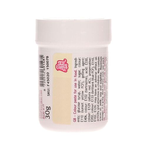 [EXP. PROCHE] COLORANT EN PÂTE FUNCAKES - IVOIRE 30 G