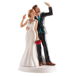 FIGURINE POUR GTEAU COUPLE SELFIE