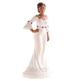 FIGURINE POUR GÂTEAU FEMME GLAMOUR