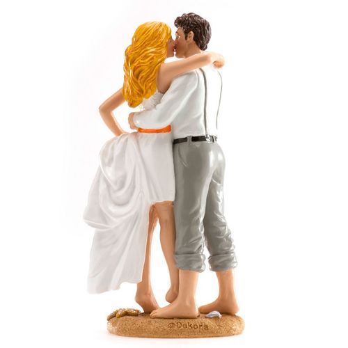 FIGURINE POUR GTEAU COUPLE PLAGE