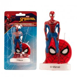 BOUGIE D'ANNIVERSAIRE 3D SPIDERMAN